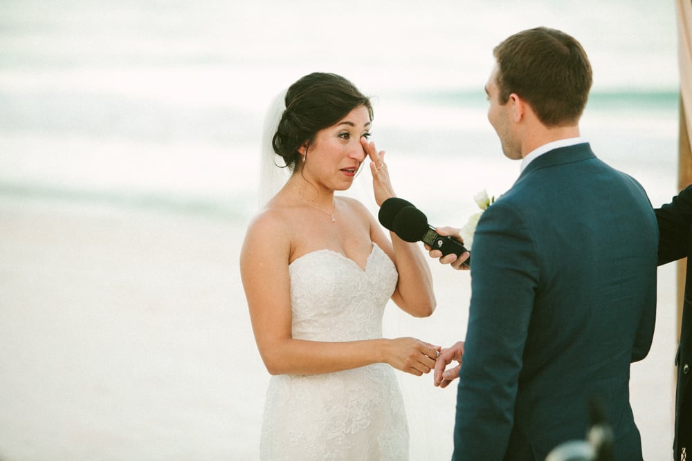 Tulum Mexico Beach Wedding