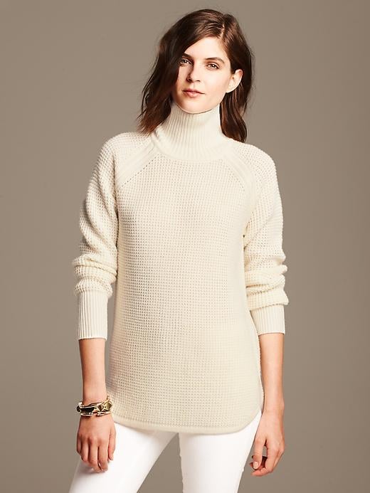 Banana Republic Waffle-Knit Pullover