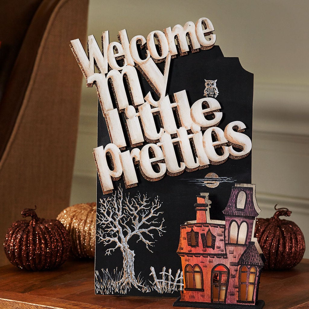 Halloween Haunted Chalkboard ($2-$15)