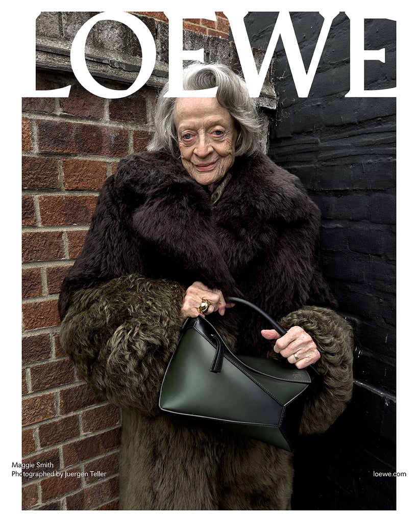 Maggie Smith Stars in New Loewe Spring 2024 Campaign: Photos