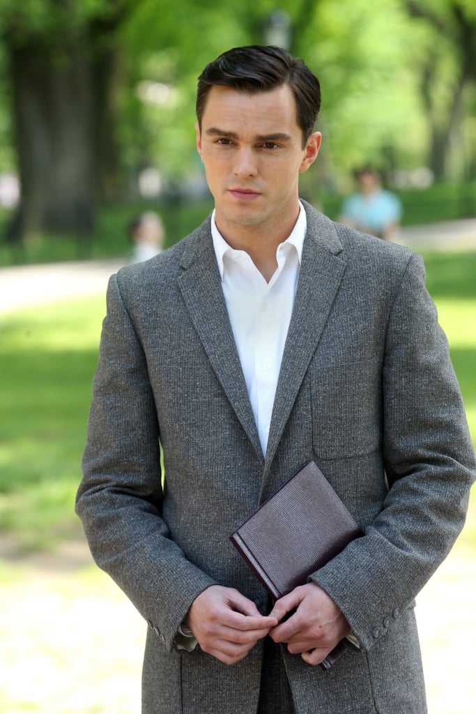 Nicholas Hoult Filming Rebel in the Rye Pictures