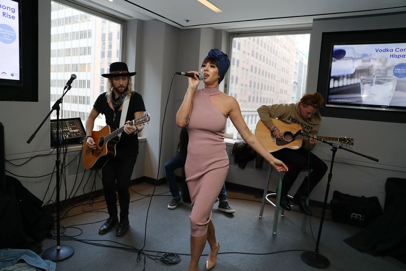 NEW YORK, NY - MARCH 22:  Jackie Cruz attends Jackie Cruz Performs During A Univision Happy Hour on March 22, 2018 in New York City.  (Photo by Shareif Ziyadat/Getty Images)