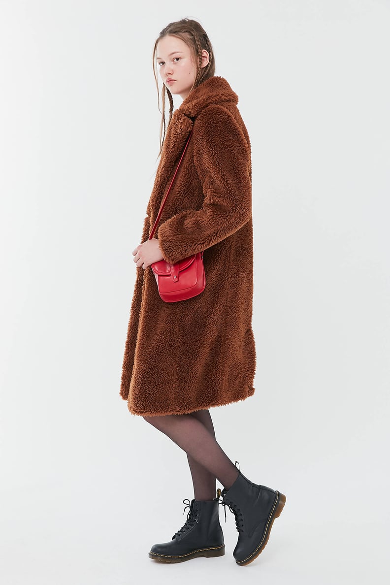 UO Teddy Overcoat