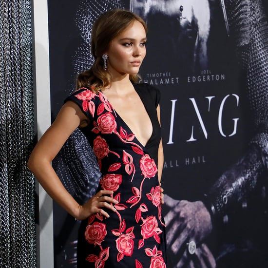 Lily-Rose Depp's Dress at The King Premiere