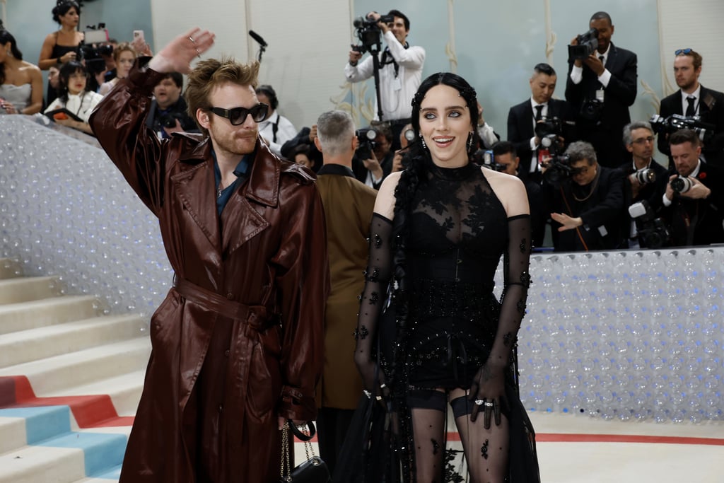 Billie Eilish and Finneas O'Connell at the 2023 Met Gala POPSUGAR