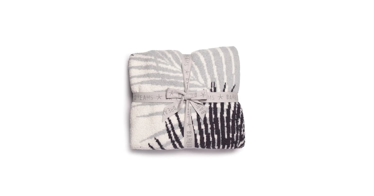 These Blankets Are Built to Last Barefoot Dreams CosyChic Palm Leaf