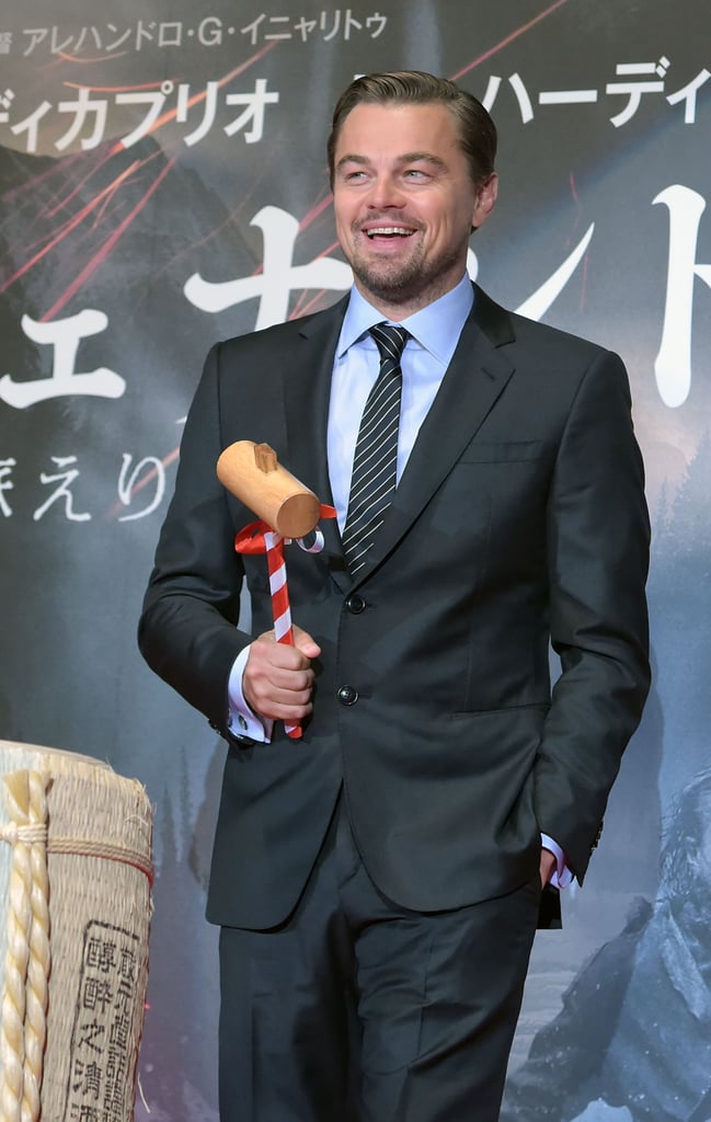 Leonardo DiCaprio at Tokyo Premiere of The Revenant Photos
