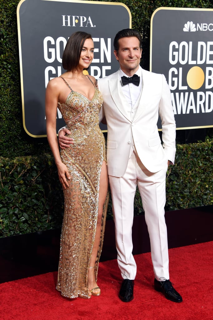 Bradley Cooper and Irina Shayk at the 2019 Golden Globes