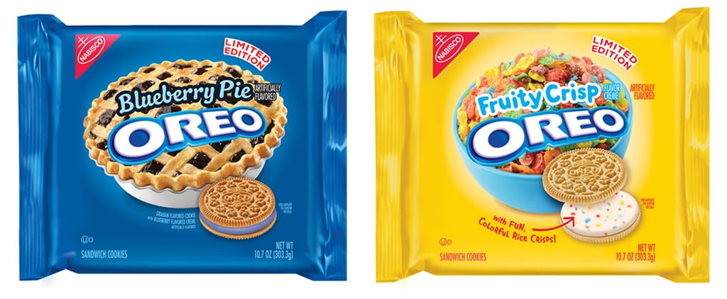 Oreo's New Blueberry Pie and Fruity Crisp Flavors