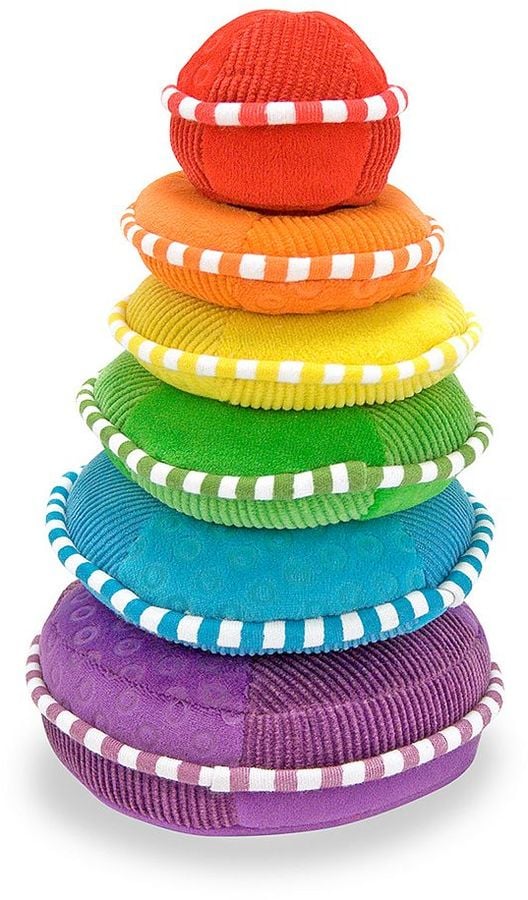 Melissa and Doug Plush Rainbow Stacker