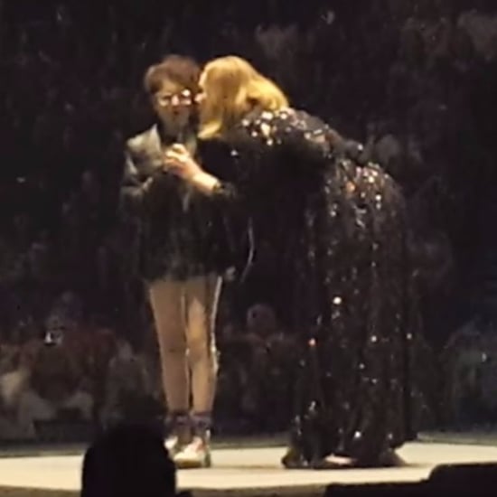 Adele Sings With 12-Year-Old Fan in Manchester Video