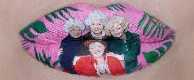 Golden Girls Lip Art