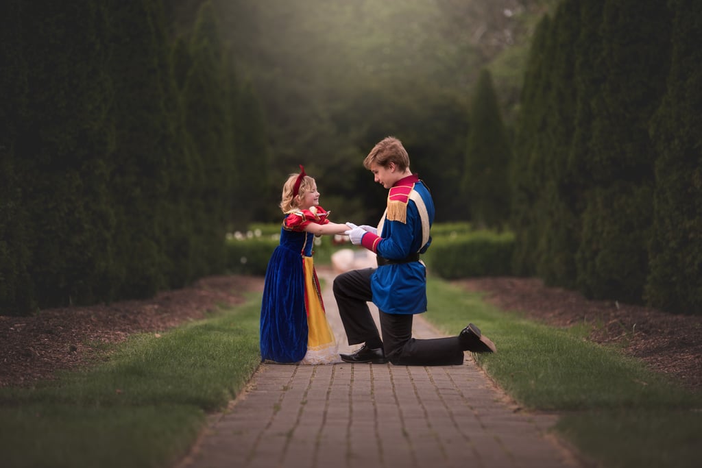Brother Surprises Sister With Princess Photo Shoot
