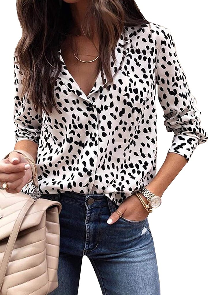 leopard long sleeve shirt