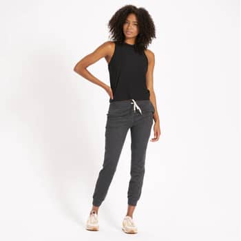 Women's Black Vuori Clothing Clothing