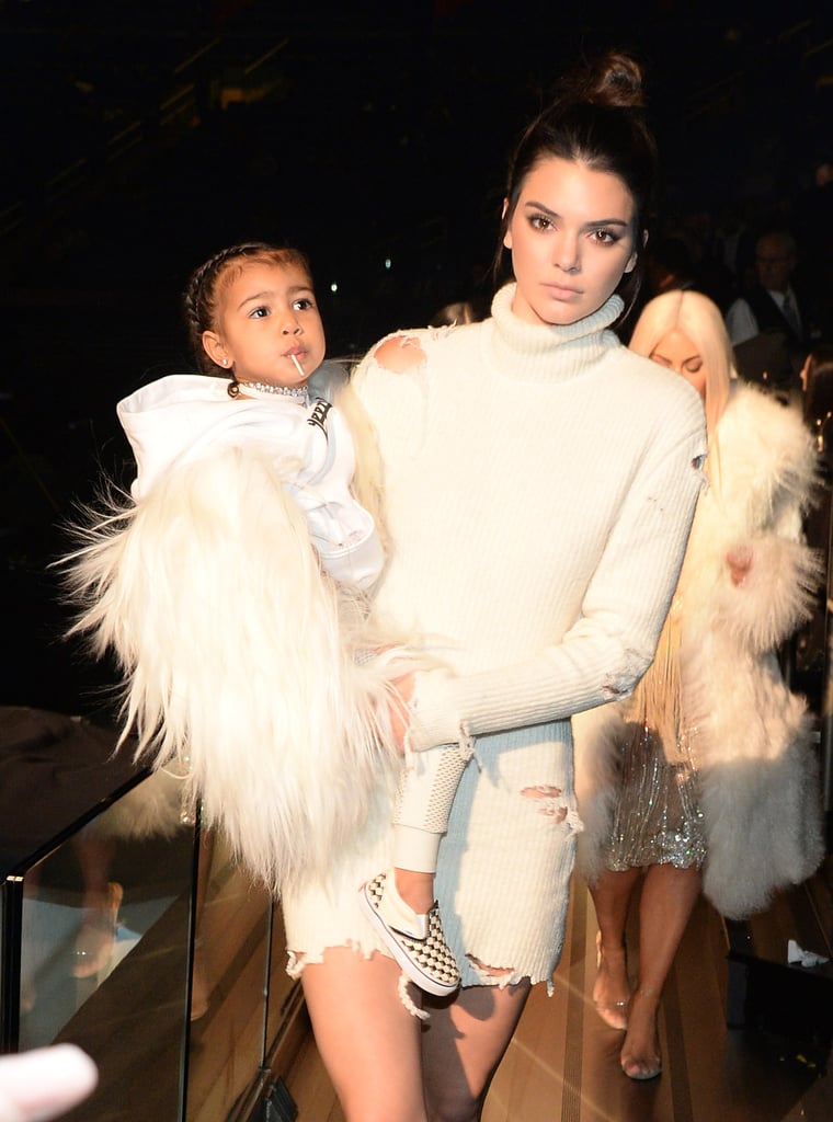 North West at the Yeezy Season 3 Show, February 2016