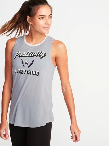 Old Navy Relaxed Graphic Performance Muscle Tank for Women