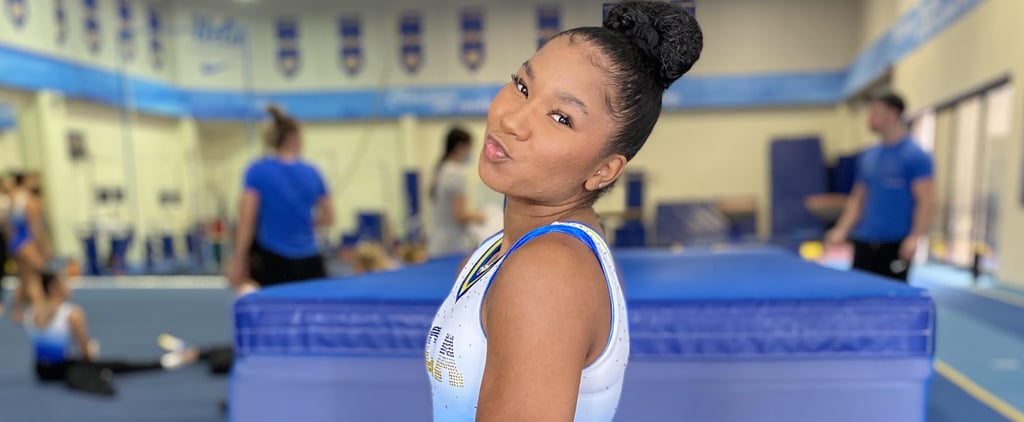 Jordan Chiles's First UCLA Gymnastics Practice Video