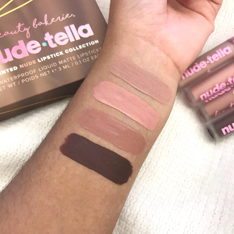 Beauty Bakerie Nude-tella Lipstick Collection Swatches