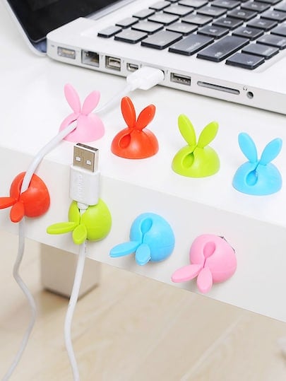 Random Colour Rabbit Ear Data Line Holder