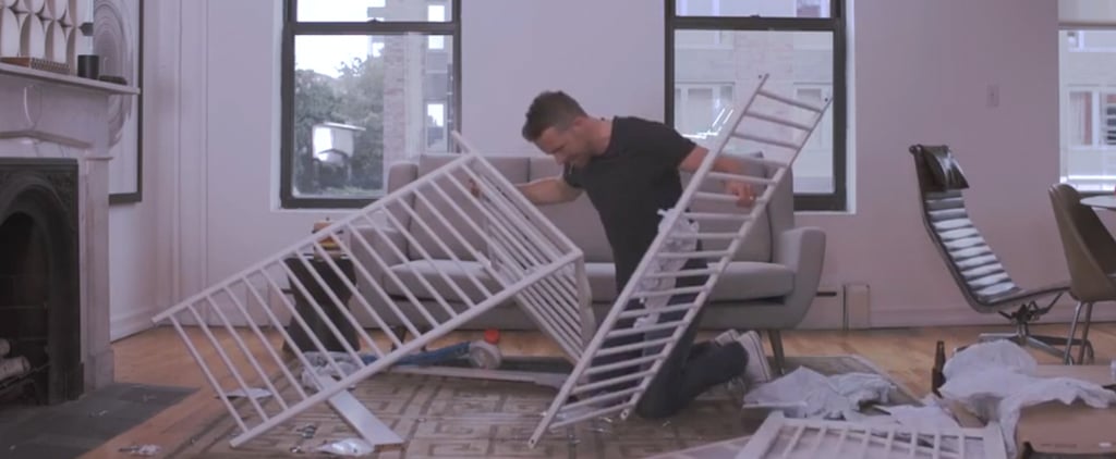 Ryan Reynolds Assembling Ikea Furniture