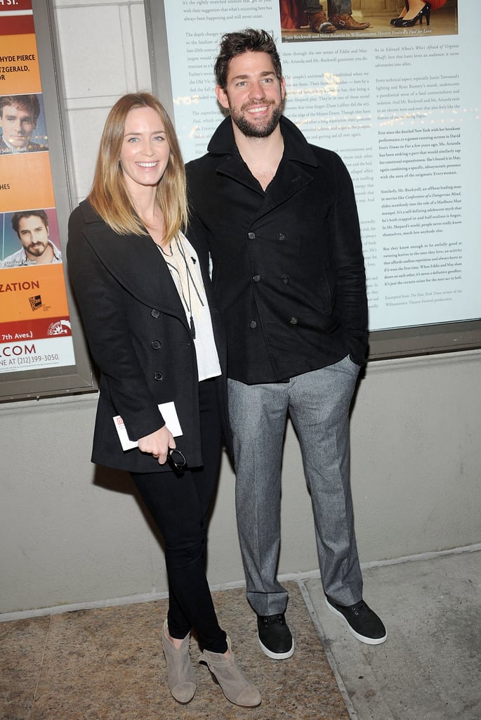 John Krasinski and Emily Blunt at Fool For Love on Broadway