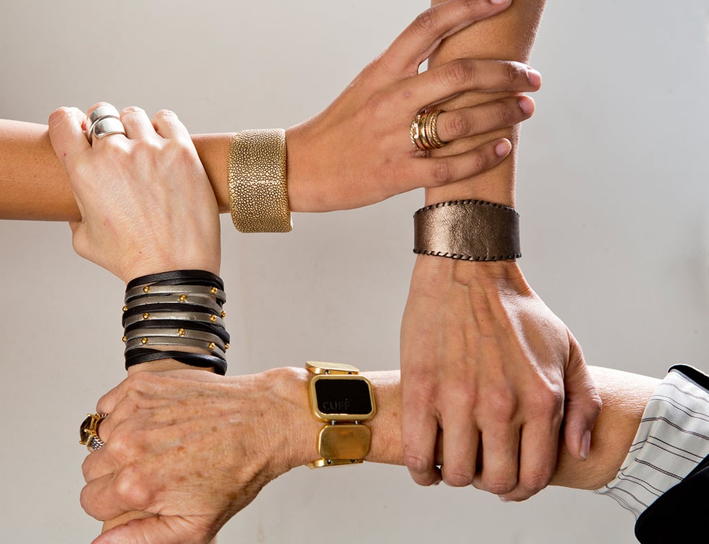 Sure, it won't be ready to ship until the Fall, but mom will certainly be happy to wait for this superstylish collection of security bracelets ($35-$150). The cuffs come with a small sensor that send loved ones an SOS notification if mom finds herself in a tricky situation. Safety first! 
Source: CuffLinc