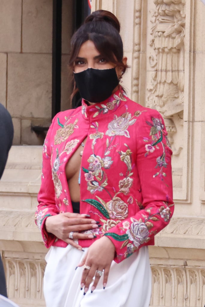 BAFTA Awards 2021: Priyanka Chopra's Black French Manicure