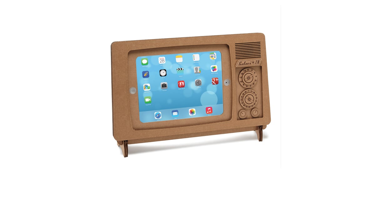 Cardboard iPad Stand (30) Pop Culture Gifts 2016 POPSUGAR