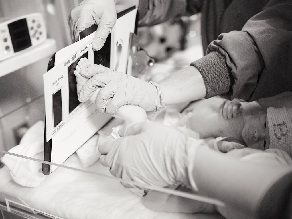 Photographs of Twin Birth