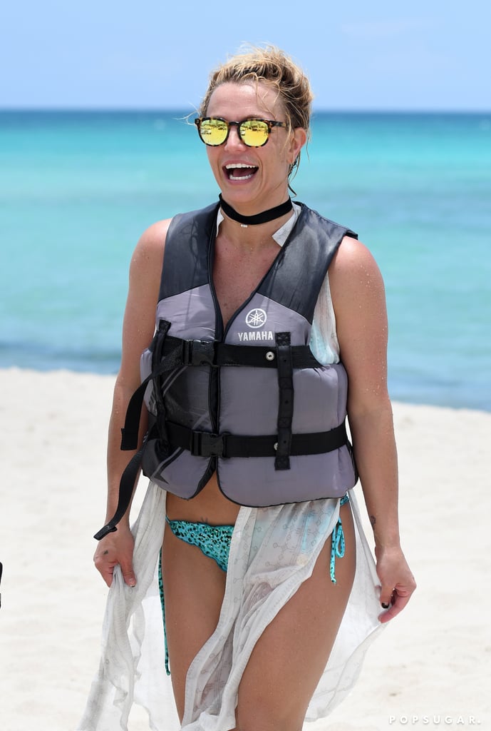 Britney Spears Jet Skiing in Miami Pictures June 2018