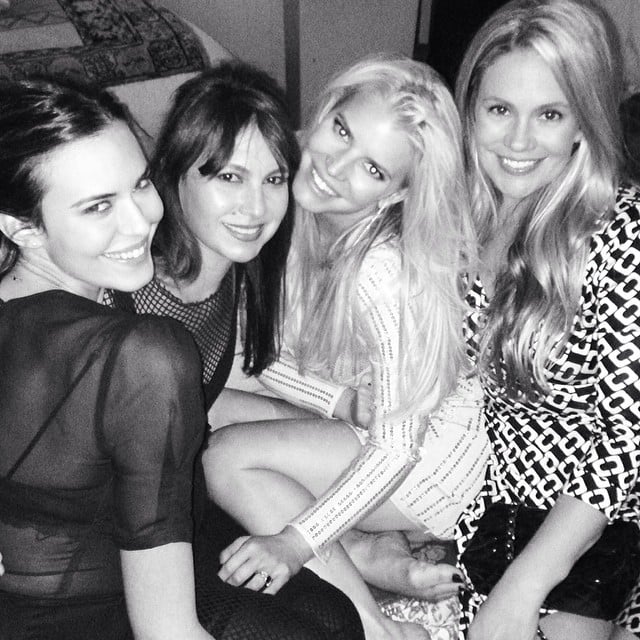 Jessica Simpson had fun with her friends, including famous pal Odette Annable and BFF CaCee Cobb.
Source: Instagram user jessicasimpson