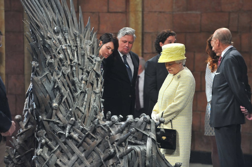 Queen Elizabeth II Visits the Game of Thrones Set