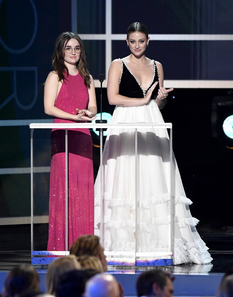 Lili Reinhart Wore a Miu Miu Dress to the 2020 SAG Awards