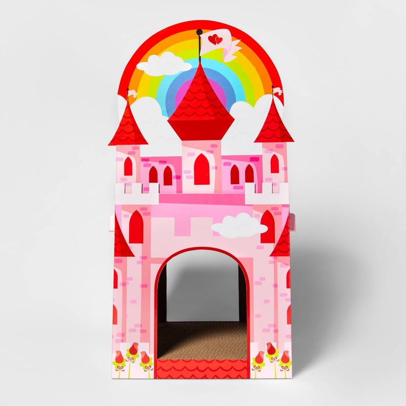 Target Valentine's Day Cat Rainbow Castle Scratcher