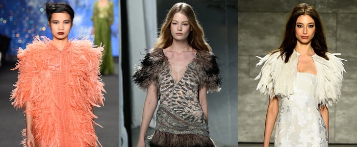 Feathers Fall 2015 Fashion Trend