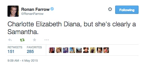 Social Media Reactions to the Royal Baby's Name