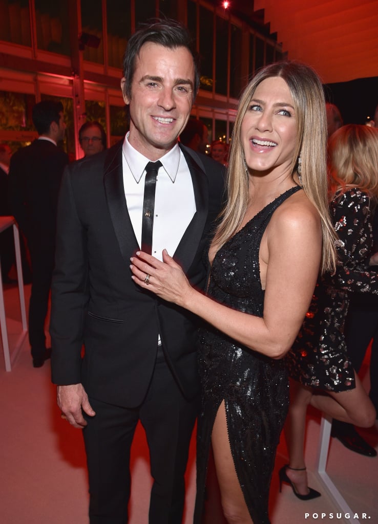 Pictured: Jennifer Aniston and Justin Theroux