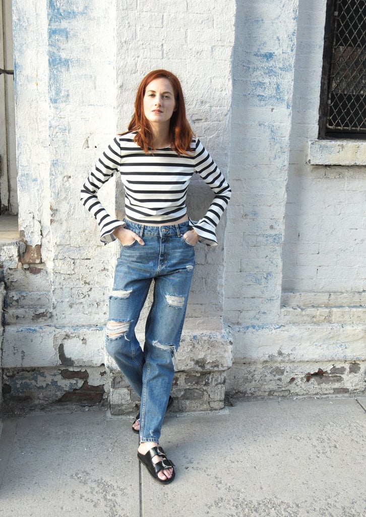 Taylor Tomasi Hill Wearing Zara