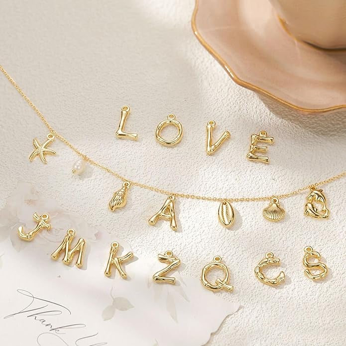Kohota Gold Initial Necklace