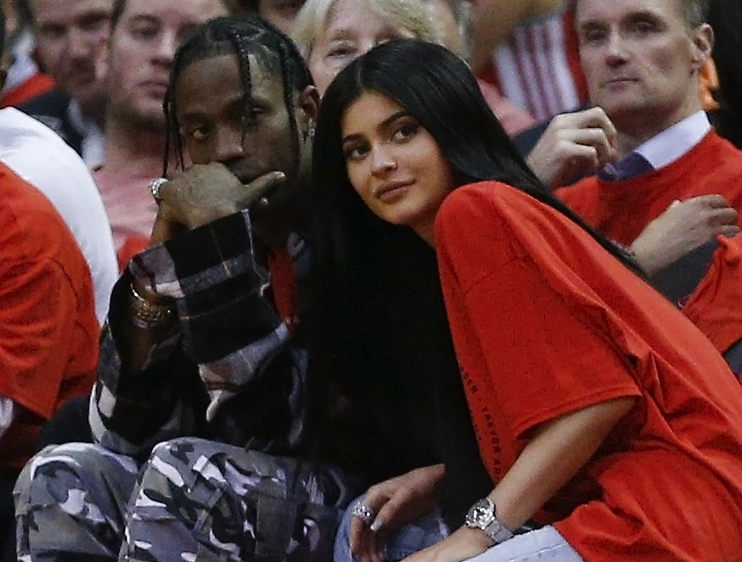 Kylie engaged new arrivals