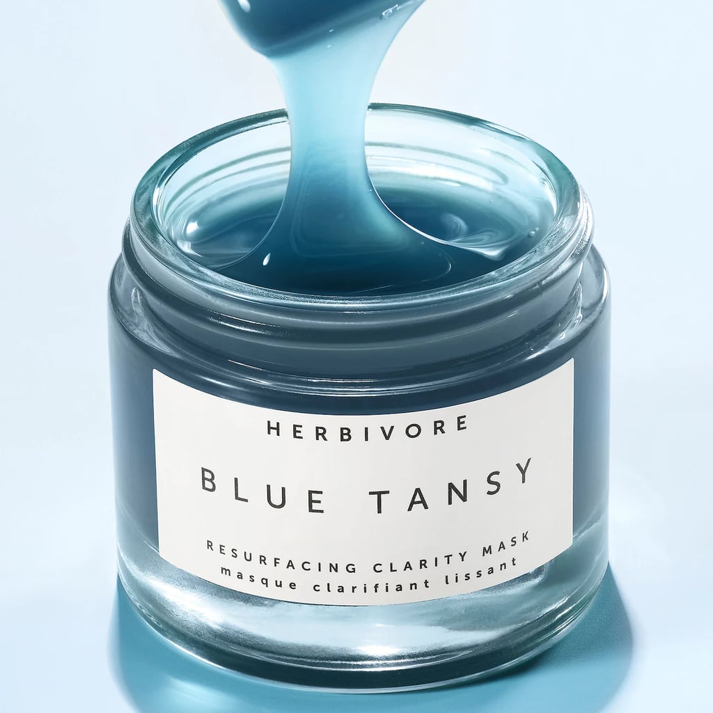 油性和混合性皮肤:草食蓝Tansy水果酶表面清洁面膜