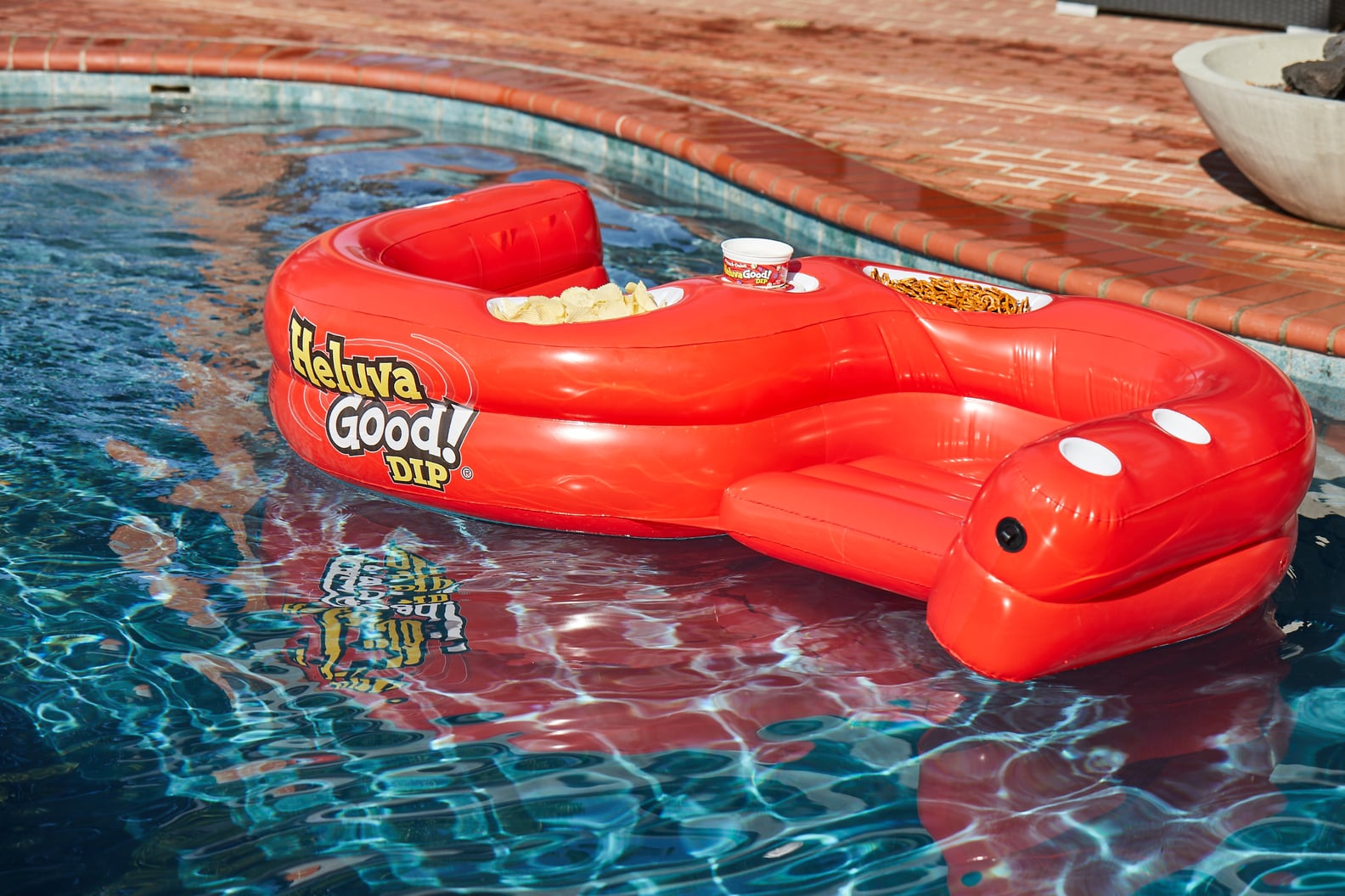Heluva Good Snack Pool Float | PS Smart Living