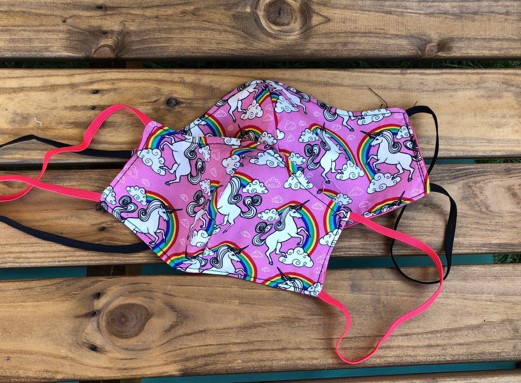 Rainbow And Unicorn Fabric Face Mask Where To Buy Nonmedical