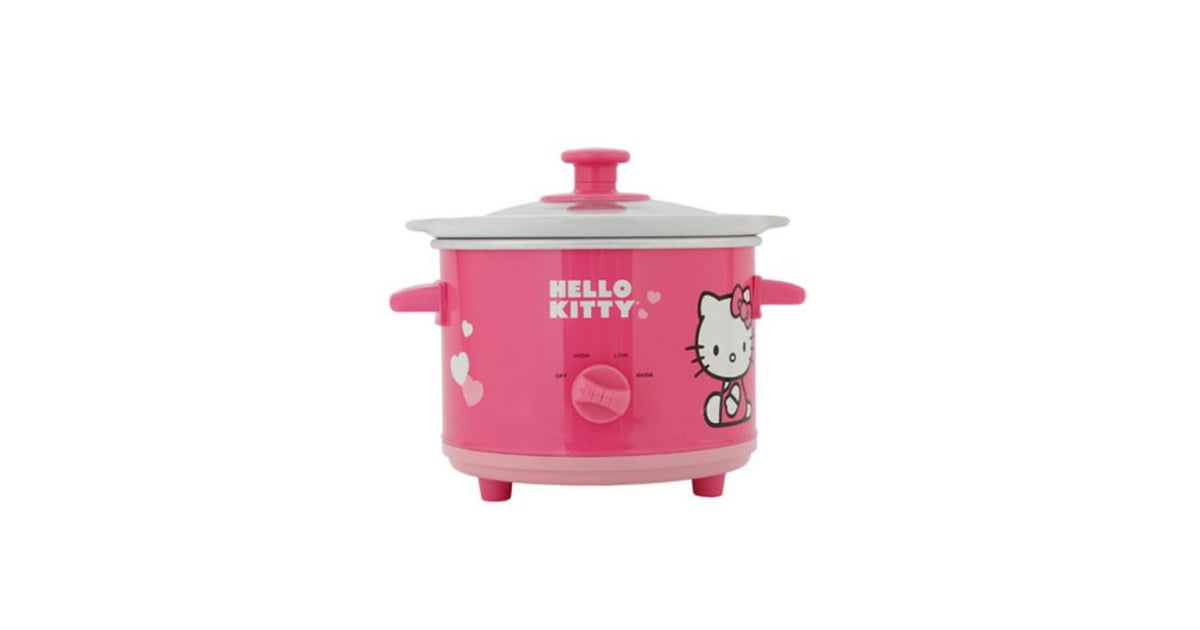 Hello Kitty Slow Cooker ($25), 30+ Hello Kitty Kitchen Gifts That Offer a  Daily Dose of Happiness