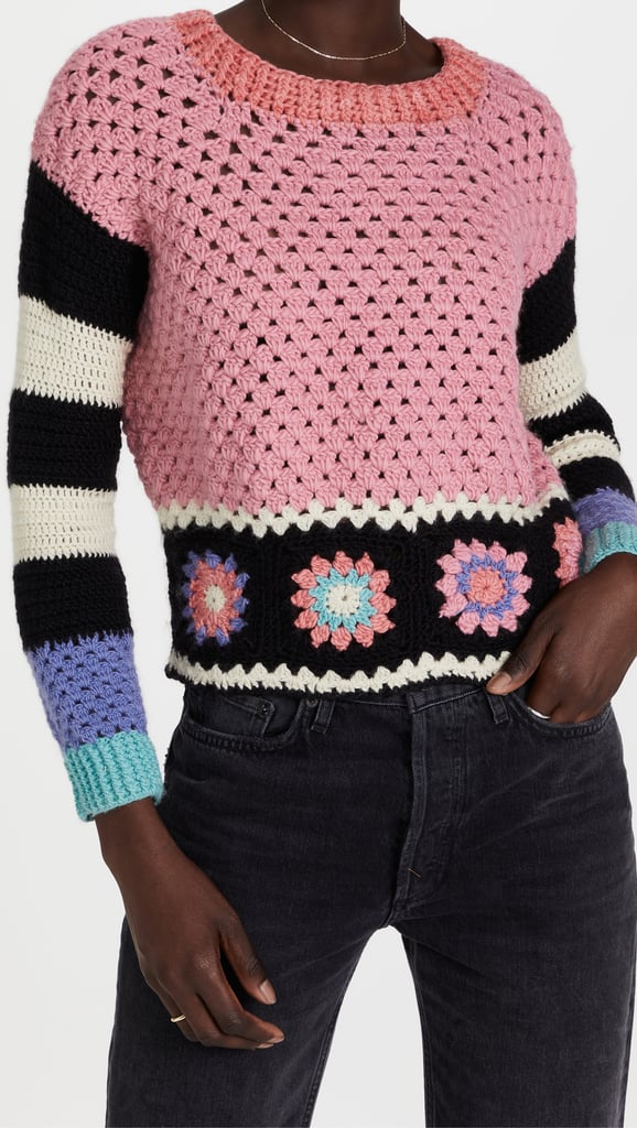 Tach Clothing Ester Sweater How to Wear the Crochet Trend For Winter POPSUGAR Fashion UK Photo 7