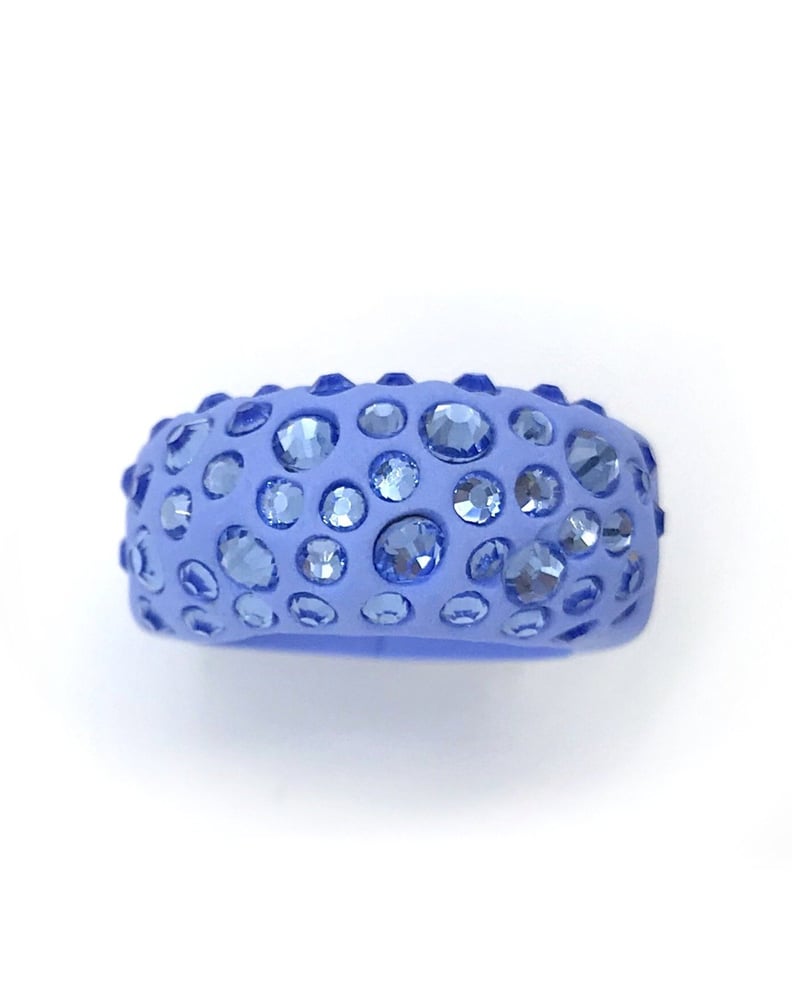 Riice Crystal Ring in Blueberry