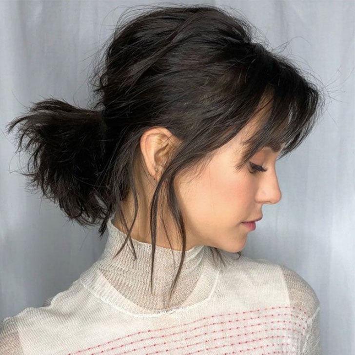 how to do updos for short hair and bobs  popsugar beauty