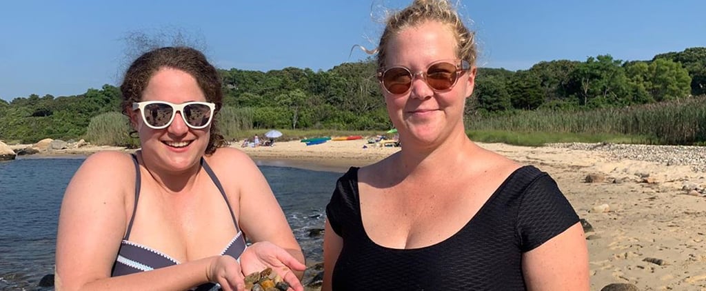 Amy Schumer Salutes Jessica Simpson's Postbaby Weight Loss, but She's in "No Rush" Herself