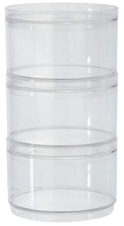 US Acrylic Stackable Compartments With Lids